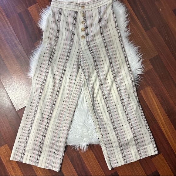 Anthro’s The Odells stripe sailor pants - Picture 5 of 10